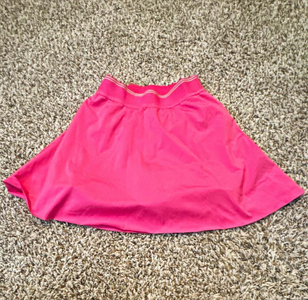 Athleta Women’s Solid Pink A-Line Tennis Athletic Skort Pull-On Stretch 2XS